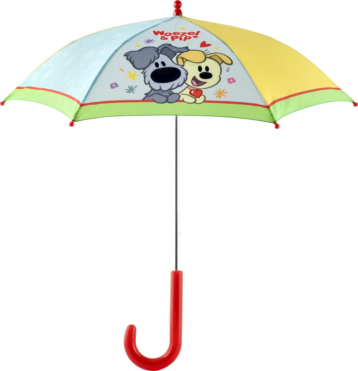 Ombrello Woezel e pip Woezel pip, diametro 66 cm ombrello per bambini - bambolino giocattoli