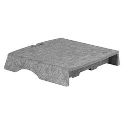 Berretto standard per monitor bakelkhuizen, feltro grigio chiaro