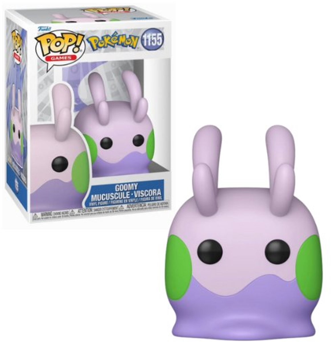 Funkopop! giochi: pokemon - goomy #1155