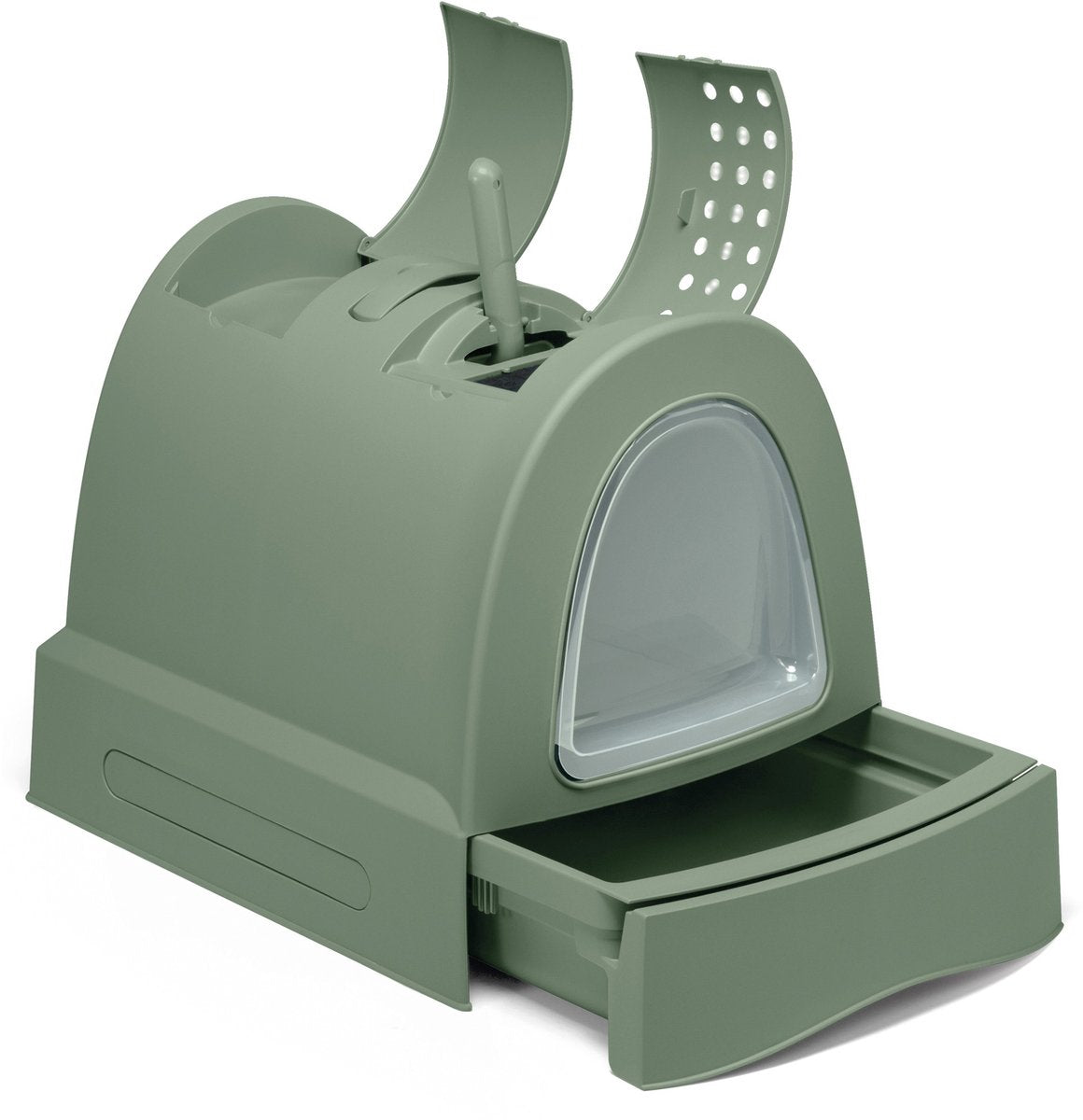 IMac Kattenbak Zuma con verde lade