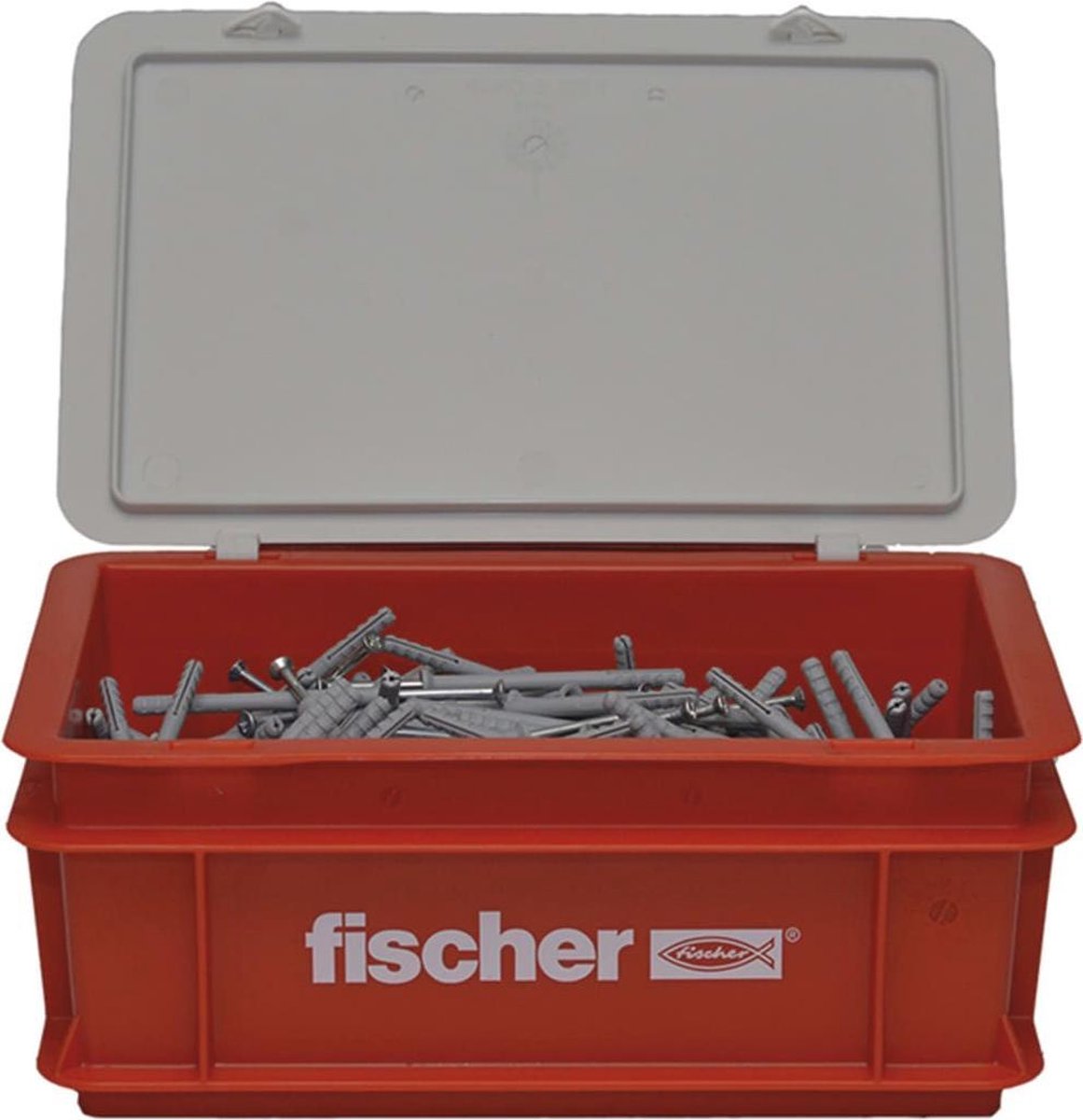 Fischer 523727 tassello per chiodo tassello ad impatto ns con testa svasata in cassa - 6 x 60 mm (400 pezzi)