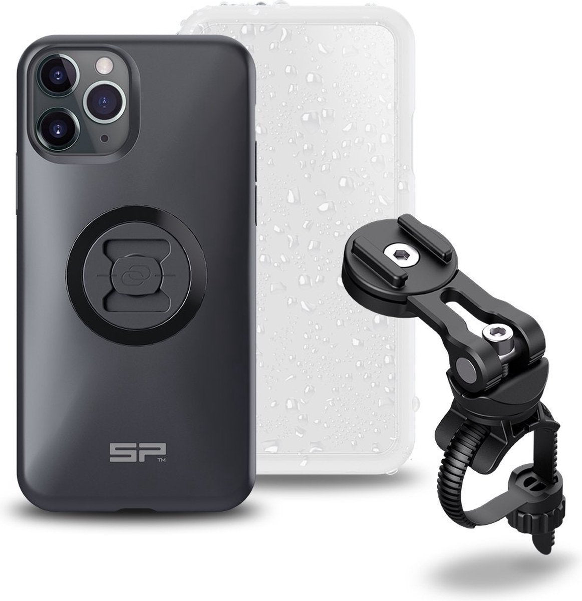 Supporto da manubrio per smartphone Sp connect sp bike bundle ii iphone 8+ 7+ 6s+ 6+ nero