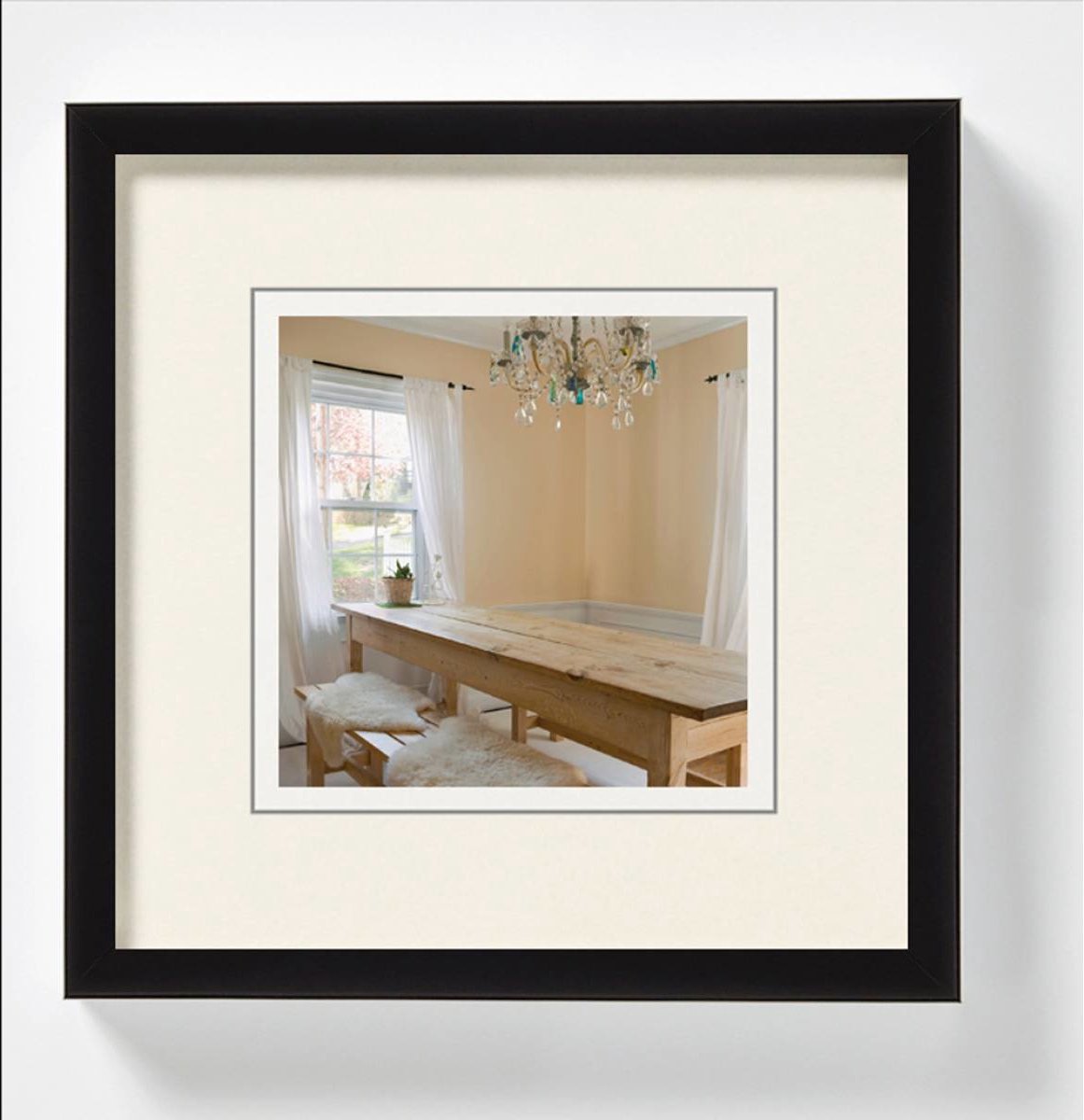Peperoni Walther - cornice per foto - formato foto 20x20 cm - nero
