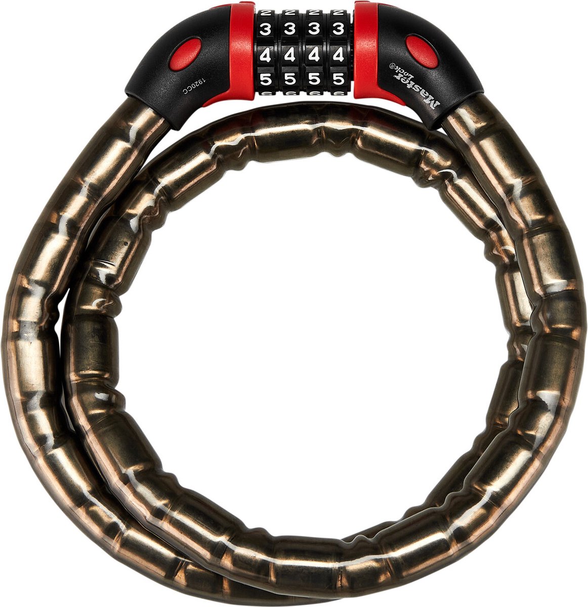 Candado de cable Masterlock - candado de combinación - acero reforzado - 1m x 18mm - 8226eurdpro