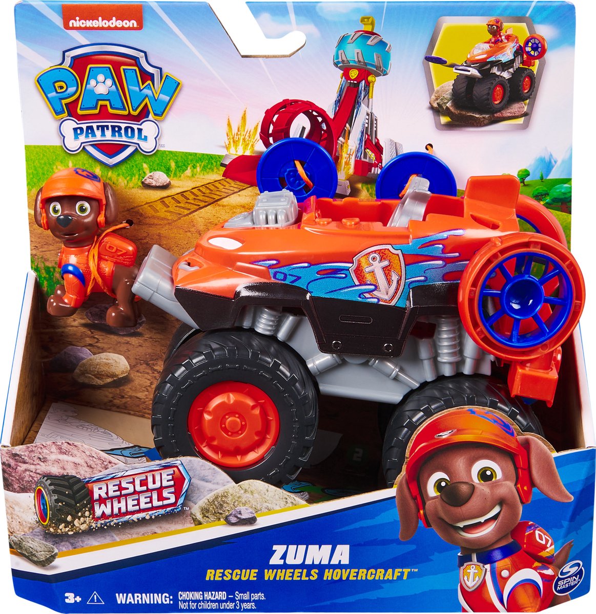 PAW PATROL RECESO RUEDAS ZUMA