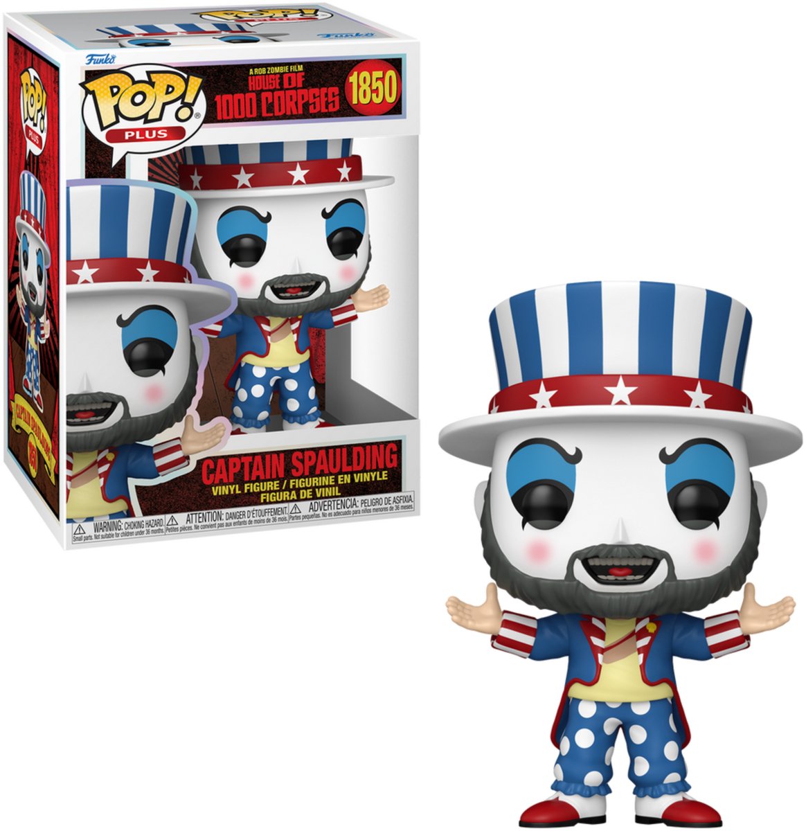 Funkopop! inoltre: casa dei 1000 cadaveri - Capitano Spaulding #1850