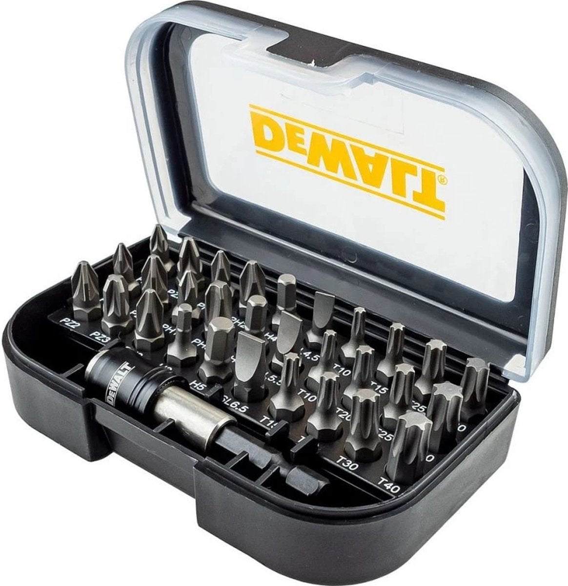 Set di punte Dewalt dt7944s in cassetta da 31 pezzi