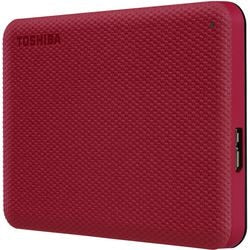 Disco duro externo Toshiba Canvio Advance 4 TB rojo