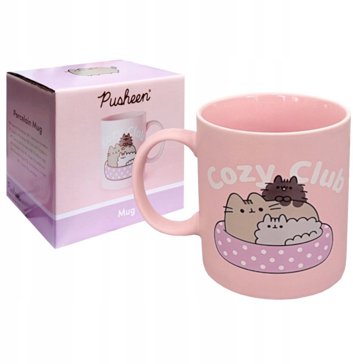 Pusheen The Cat Cozy Club Porcelain Mug