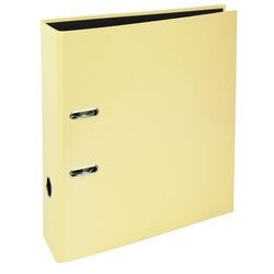 Ordner exacompta acquerello prem touch A4 80 mm limone 2 anelli 10 pezzi