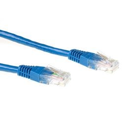 Cavo patch UTP Cat6 ACT IB8602 blu