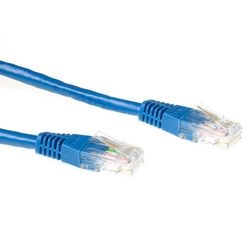 Cavo patch UTP Cat6 ACT IB8603 blu