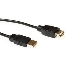 Act USB 2.0 A macho - USB-A hembra negro 3 m