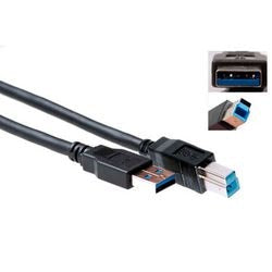 Cable USB ley SB3019 negro