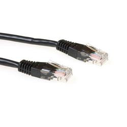 Cavo patch Act nero da 7 m UTP Cat6 con connettori RJ45