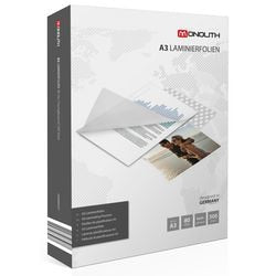 Bolsas laminadas monolito 81m0380007 a3 80 mic transparente 300 piezas