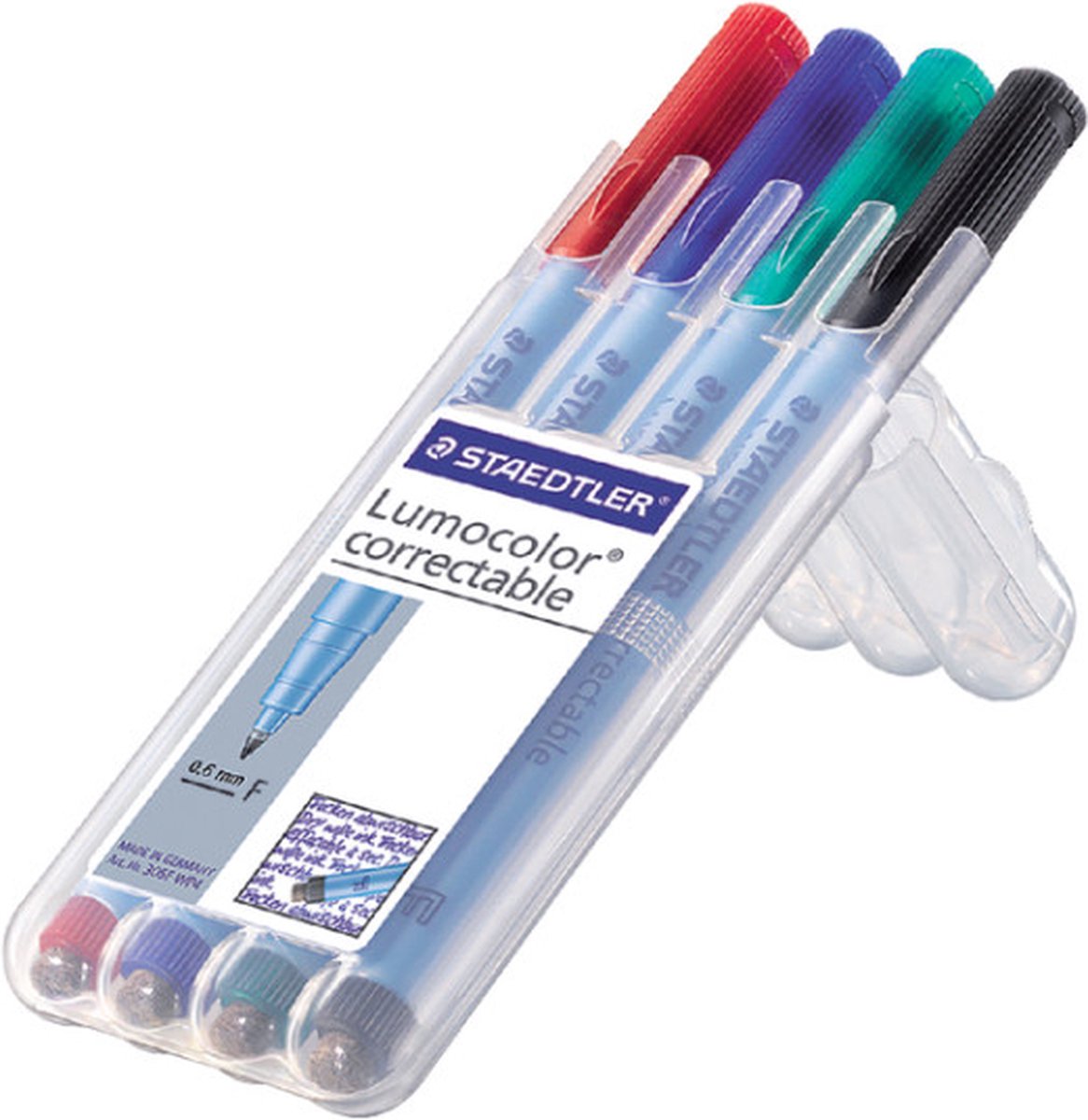 Staedtler viltstift ohp lumo f 305 correctable ass | 10 stuks