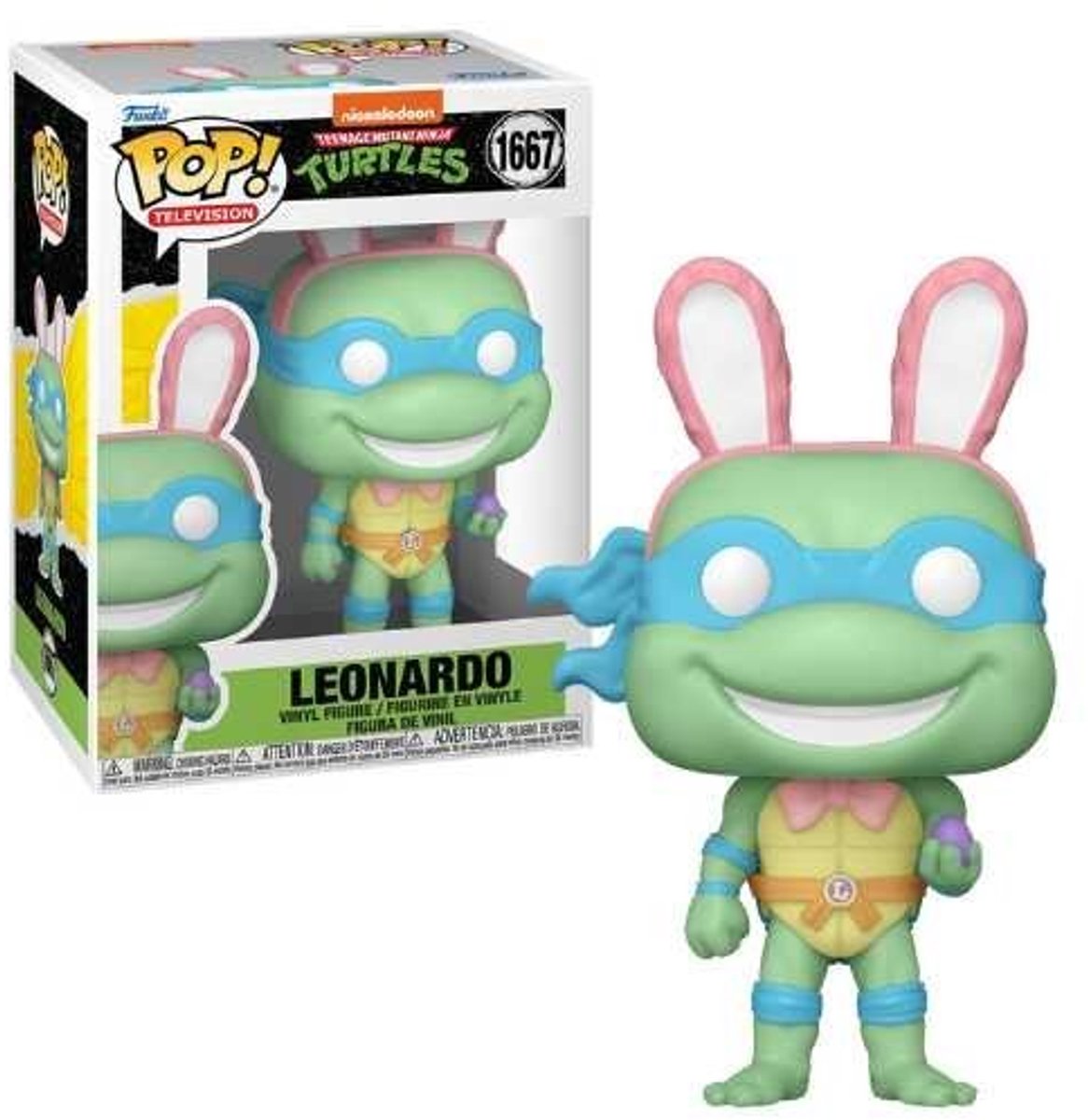 Funko pop! teenage mutant ninja turtles - leonardo (easter) #1667