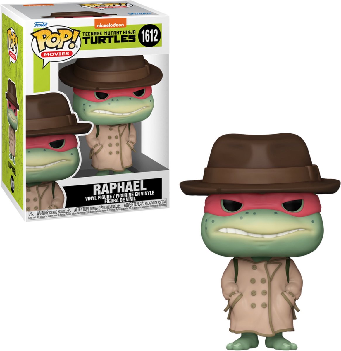 Funko tortugas ninjas mutantes adolescentes figura de vinilo raphael 1612 pop! multicolor
