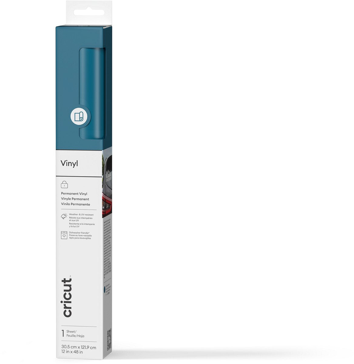 Vinilo Cricut™, permanente (1,2 m) verde azulado