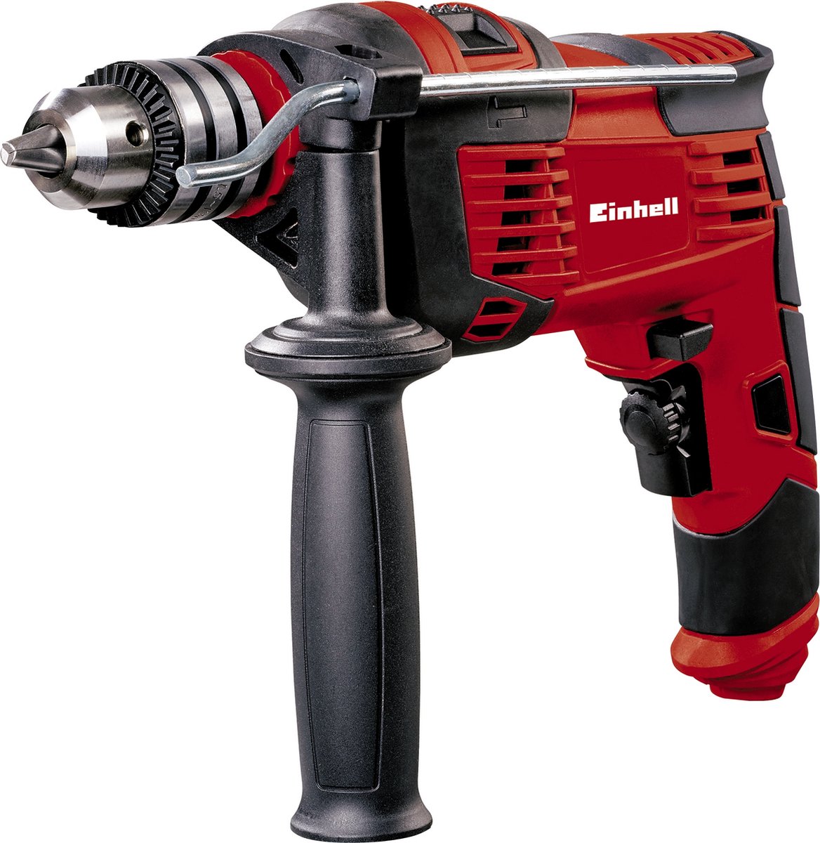 Taladro de percusión eléctrico Einhell TC-ID 1000 e - 1010 W - 2 funciones: perforación perforación de percusión - capacidad de perforación madera 32 mm hormigón 16 mm acero 13 mm