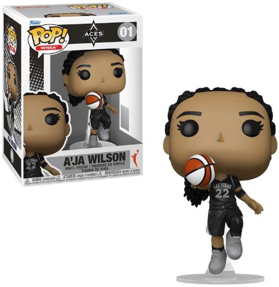 Funkopop! wnba: las vegas aces - a'ja wilson #01