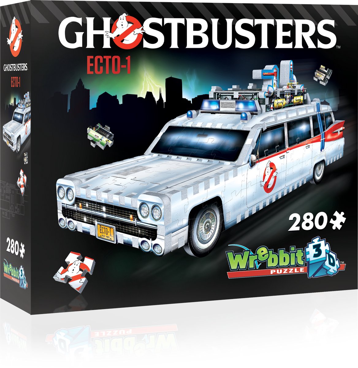 Puzzle 3D Wrebbit - Acchiappafantasmi ecto-1 (280).
