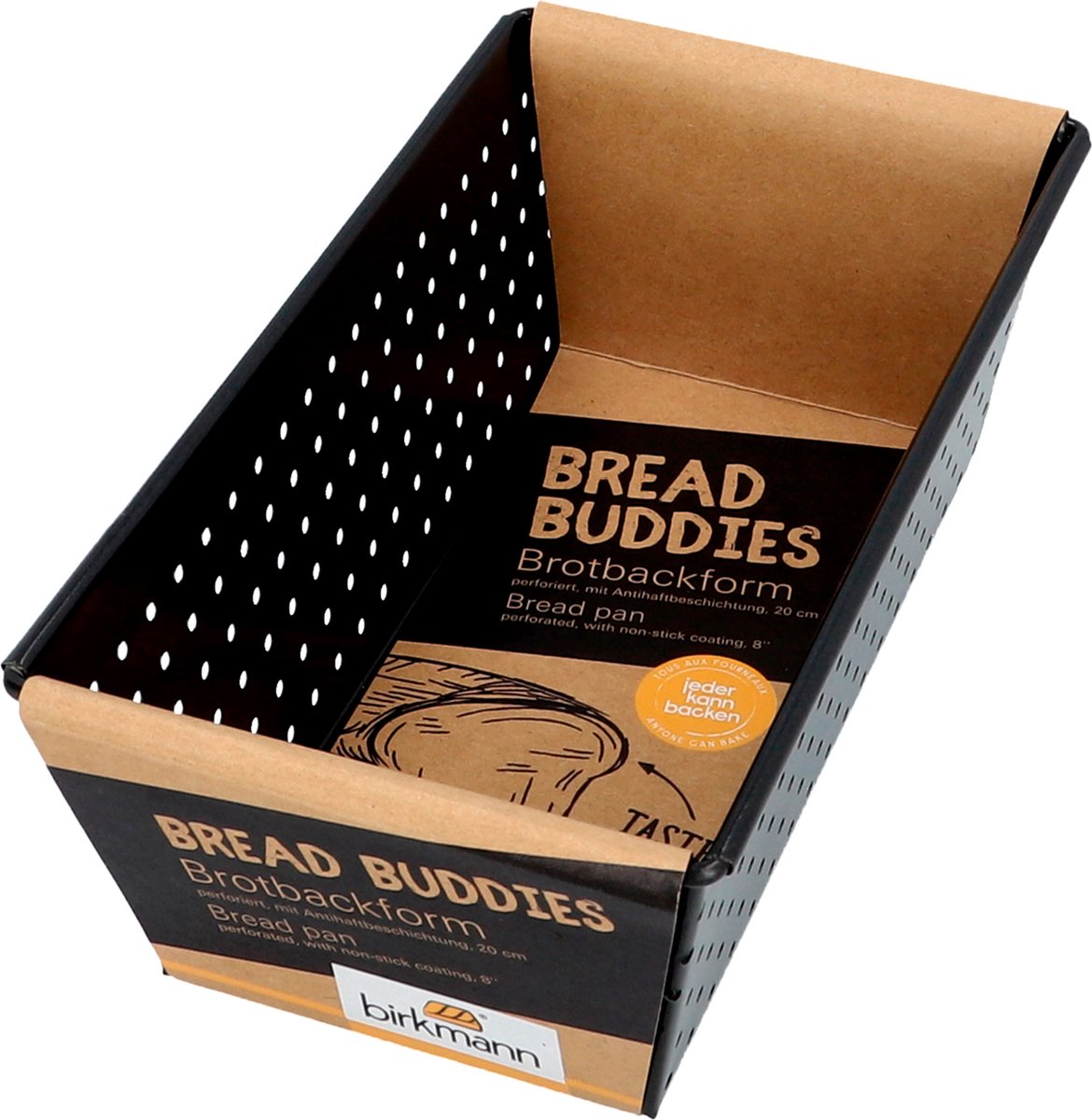 Rbv birkmann Molde para pan Bread Buddies - 21x11,5x7,5cm