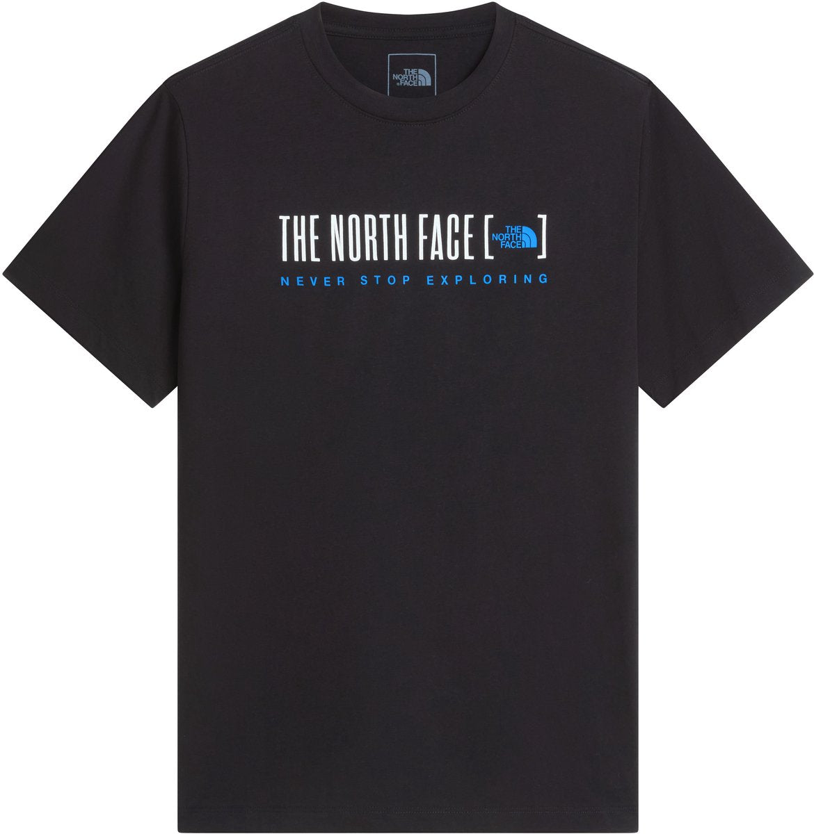 Maglietta da esterno da uomo The North Face M Bracket logo Regular SS Tee - tnf nera
