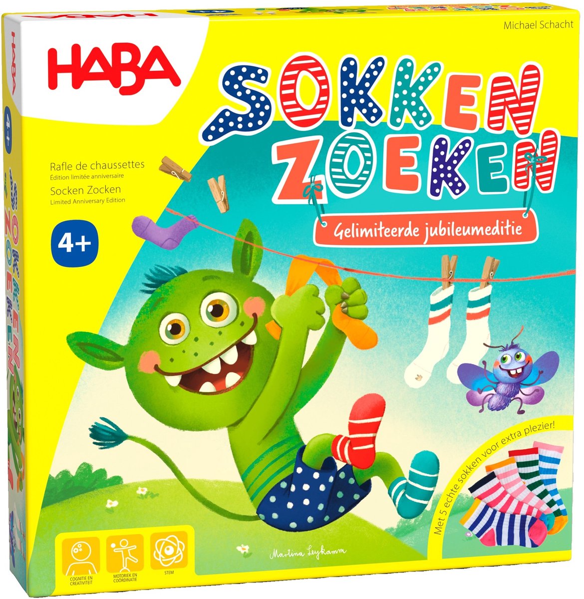 Habá | juego de mesa búsqueda de calcetines edición limitada de aniversario