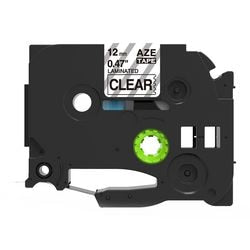 Nastro per etichette rillstab o131 nero, trasparente