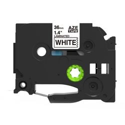 Nastro per etichette rillstab tze261 nero, bianco