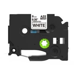 Nastro per etichette rillstab tze221 nero, bianco