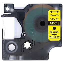 Nastro per etichette rillstab o45018 nero, giallo