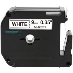 Nastro per etichette rillstab omk221 nero, bianco