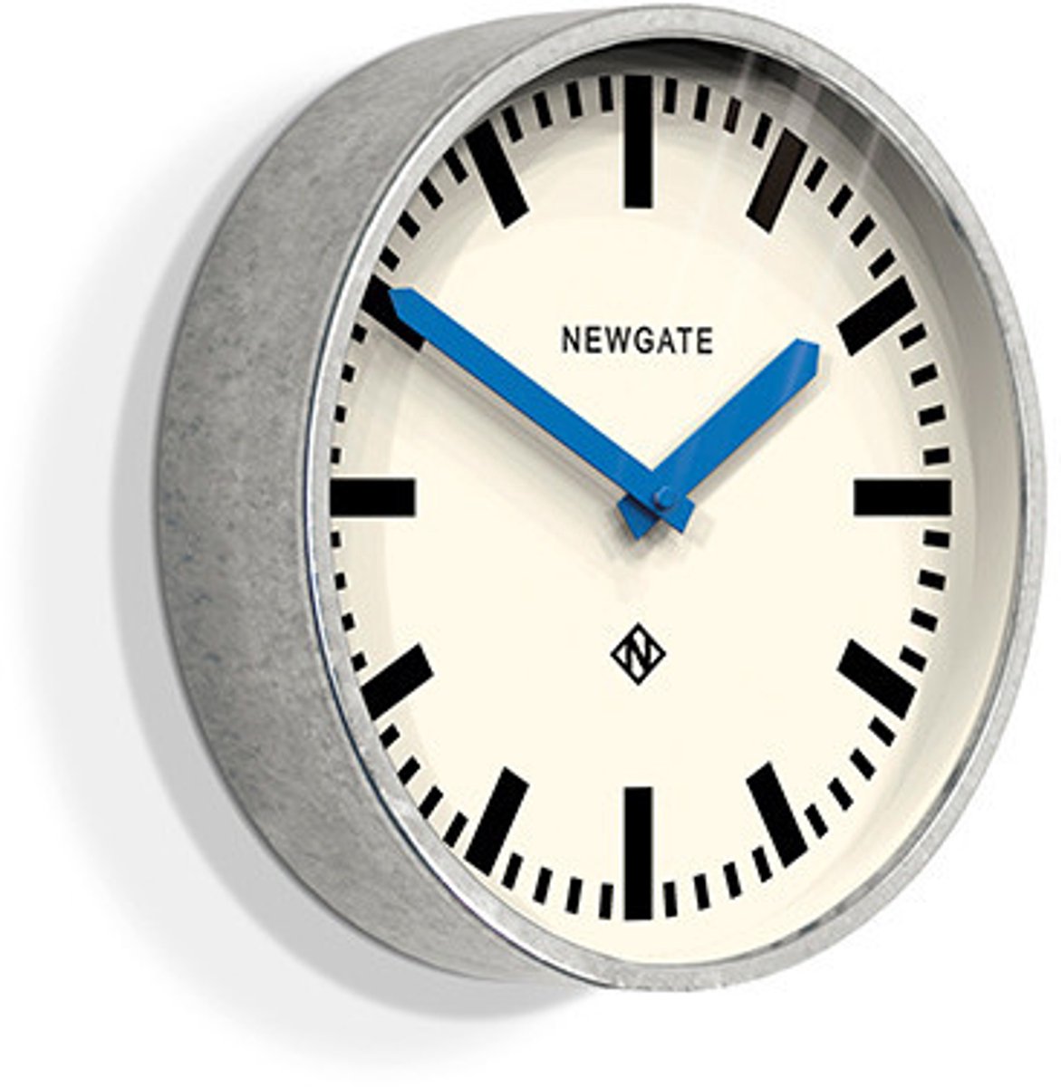 Reloj de pared equipaje Newgate azul 30cm