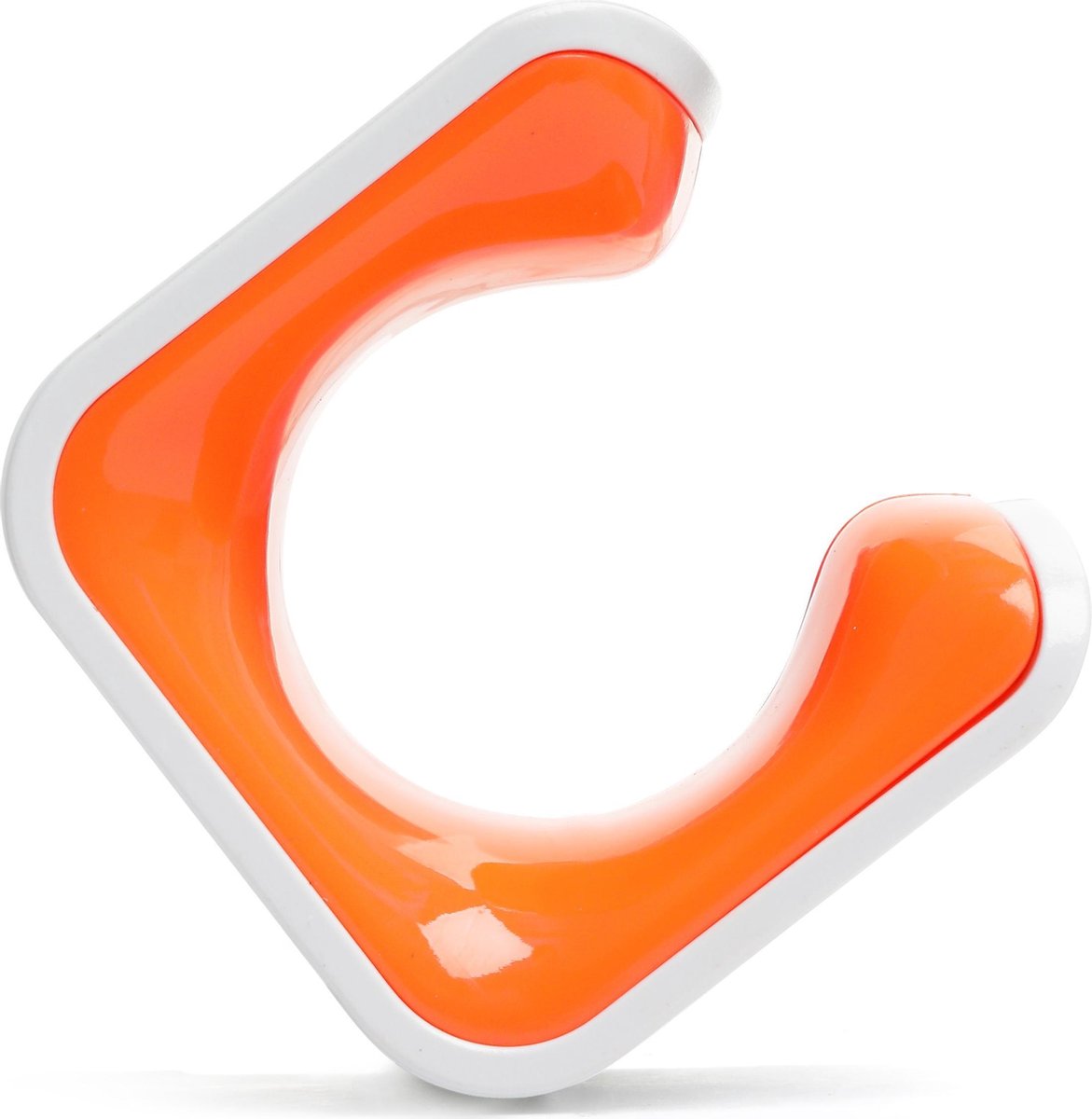 Clug roadie fiets clip voor de muur - wit oranje