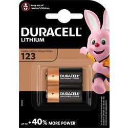 Duracell Ultra Photo DL123, 2 pezzi
