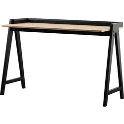 Scrivania Schavenburg dom-tw126-rovere-rovere nero rovere, nero
