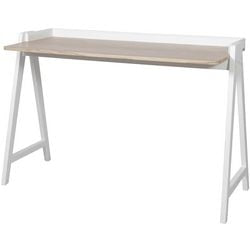 Escritorio Schavenburg dom-tw126-roble-roble blanco roble, blanco