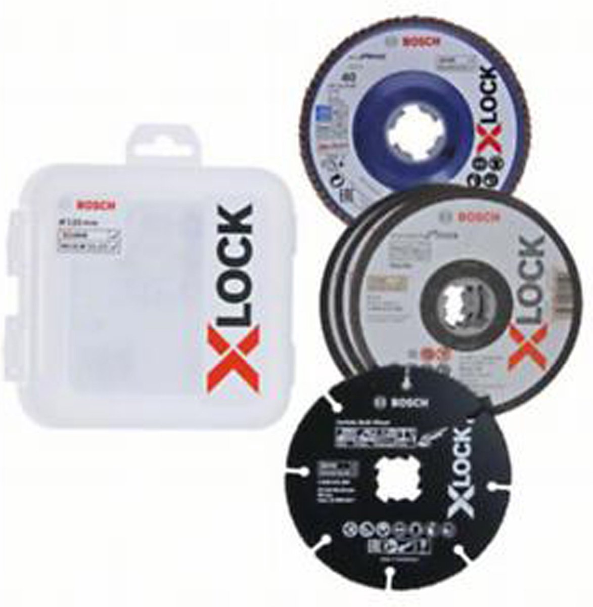 Accessori Bosch set dischi x-lock | 5 pezzi | 125 mm | cmw-2608619374 - 2608619374