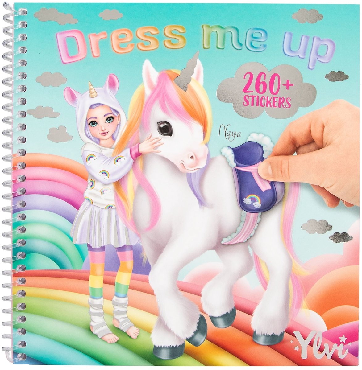 Sin marca sans marque ylvi vísteme libro de pegatinas (6558941)