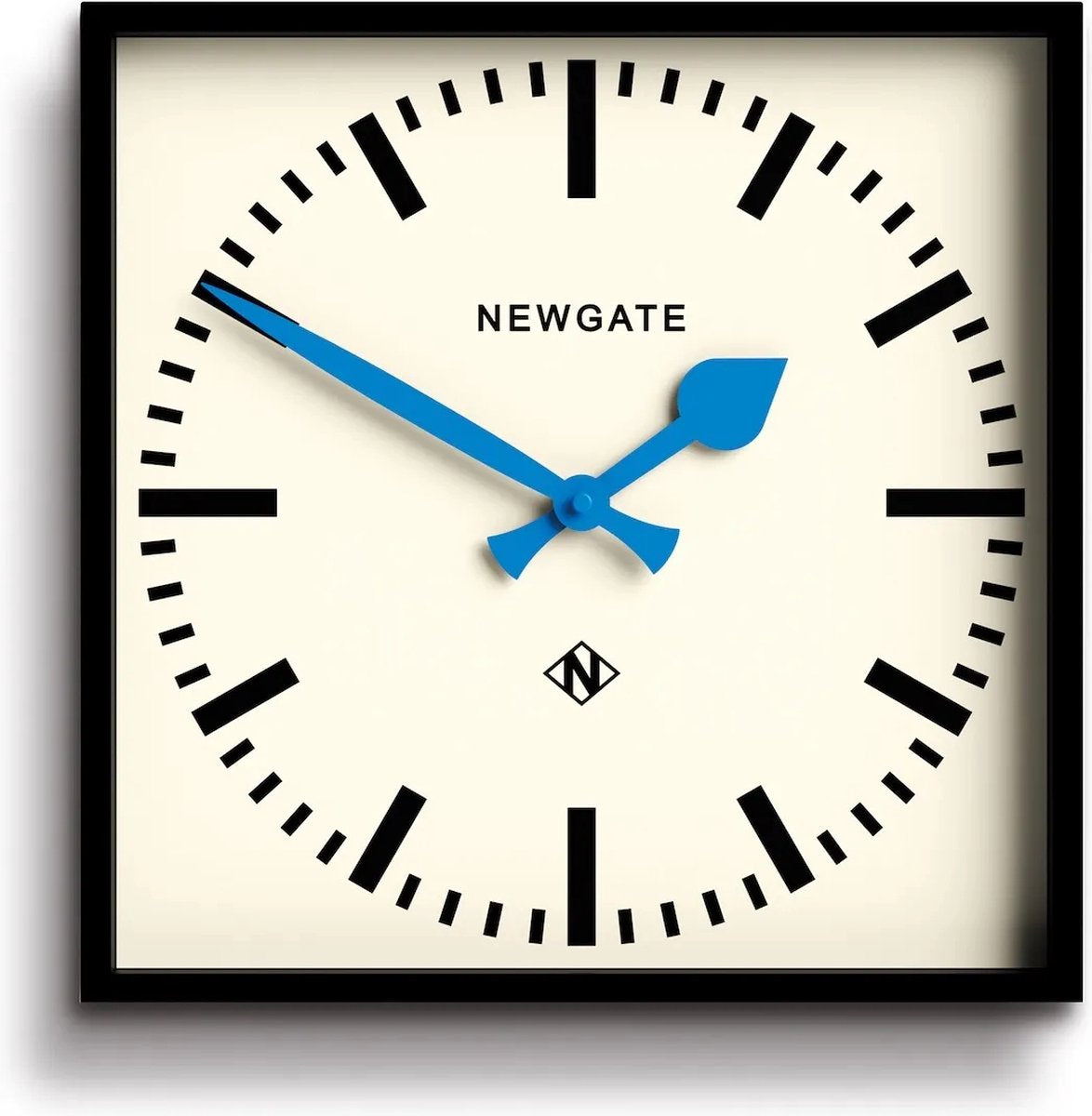 Newgate número cinco - reloj de pared - manecillas azules