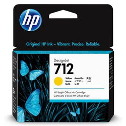 Cartucho de tinta designjet hp 712 amarillo