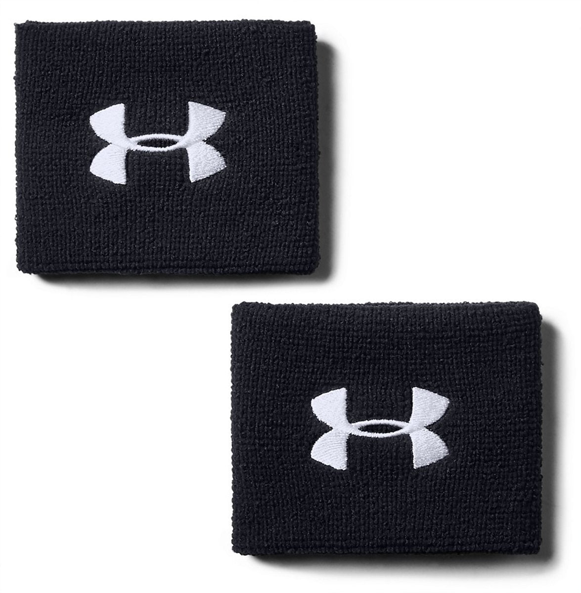Fascia antisudore da uomo Under Armour Performance WB-BLK - nera - bianca