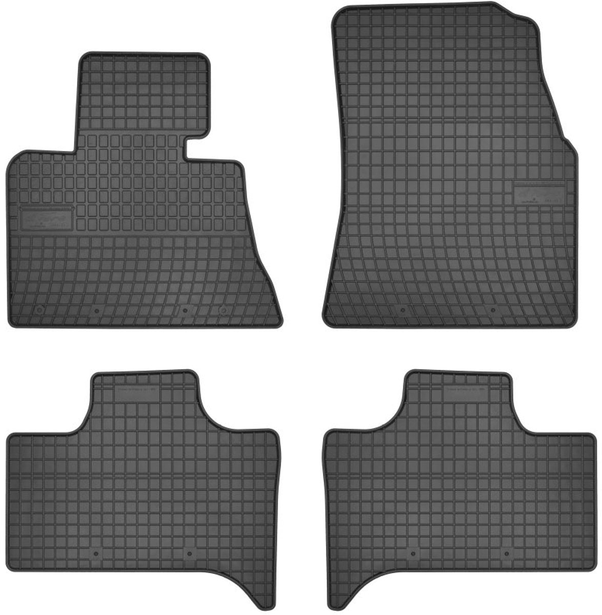 Alfombrillas de goma Frogum BMW X5 E53 2000-2007 -