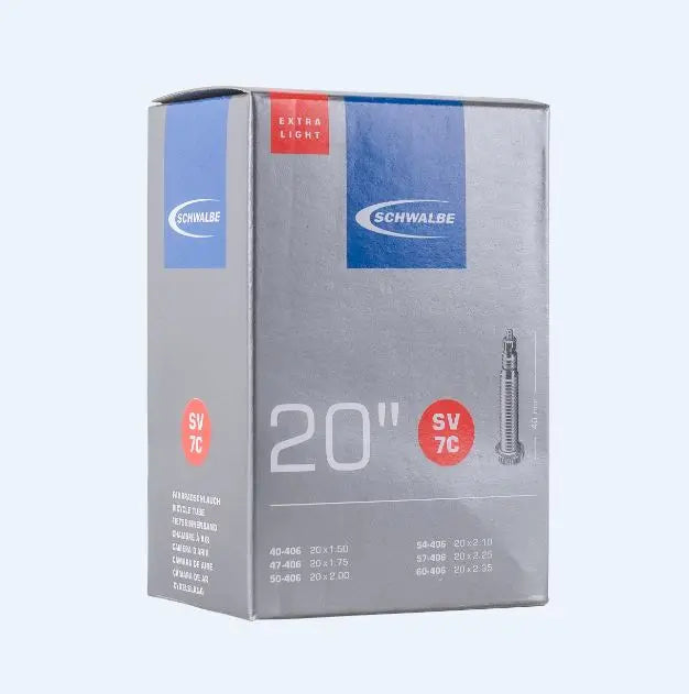 Schwalbe Inner Tube FV SV7C 20 X-Light 40 60-406