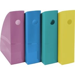 Cassetta portariviste exacompta 18293setd Assortimento Forever Young Colour Pack 4