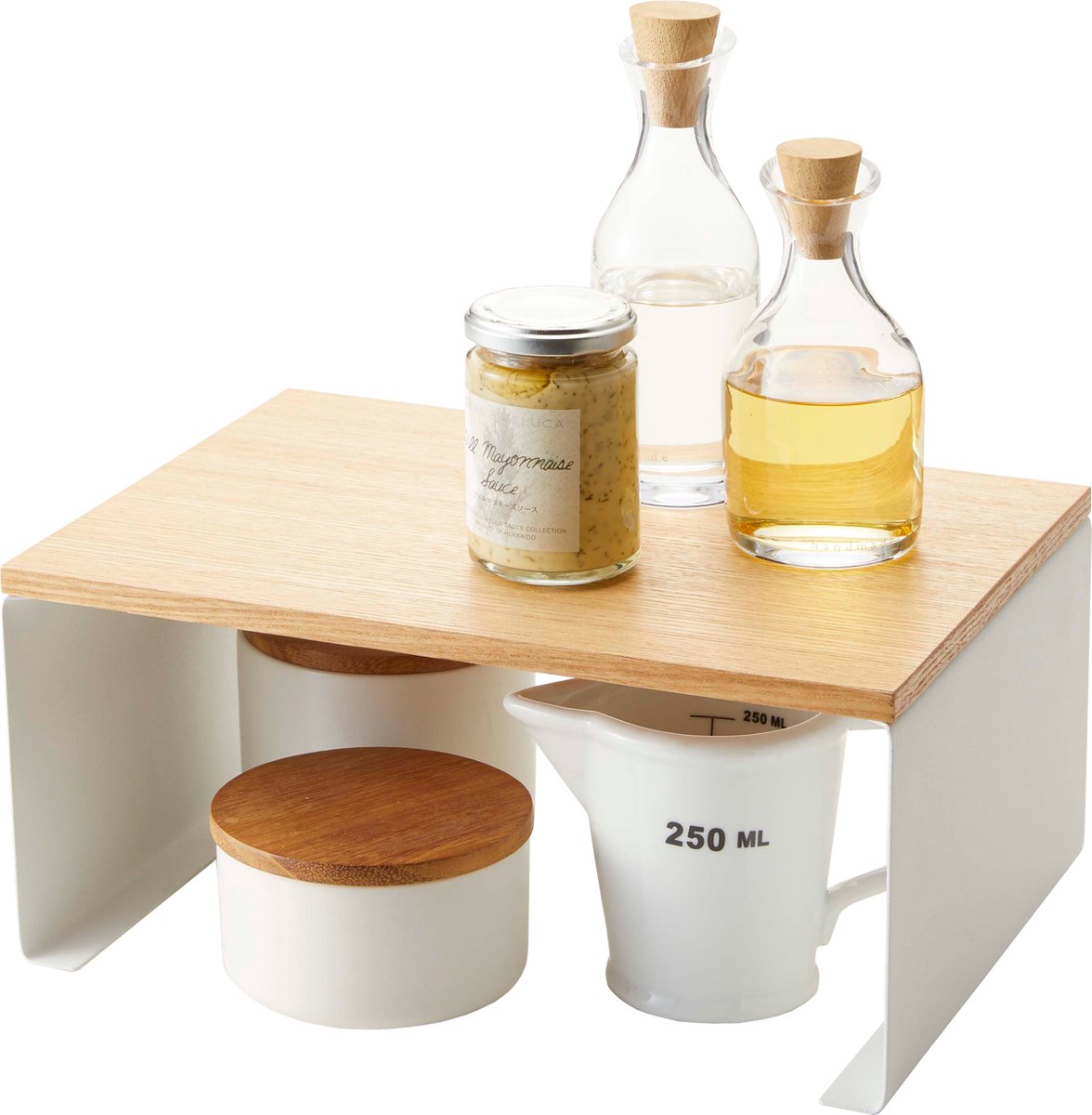 Cremagliera da cucina Yamazaki - l - tosca - bianco