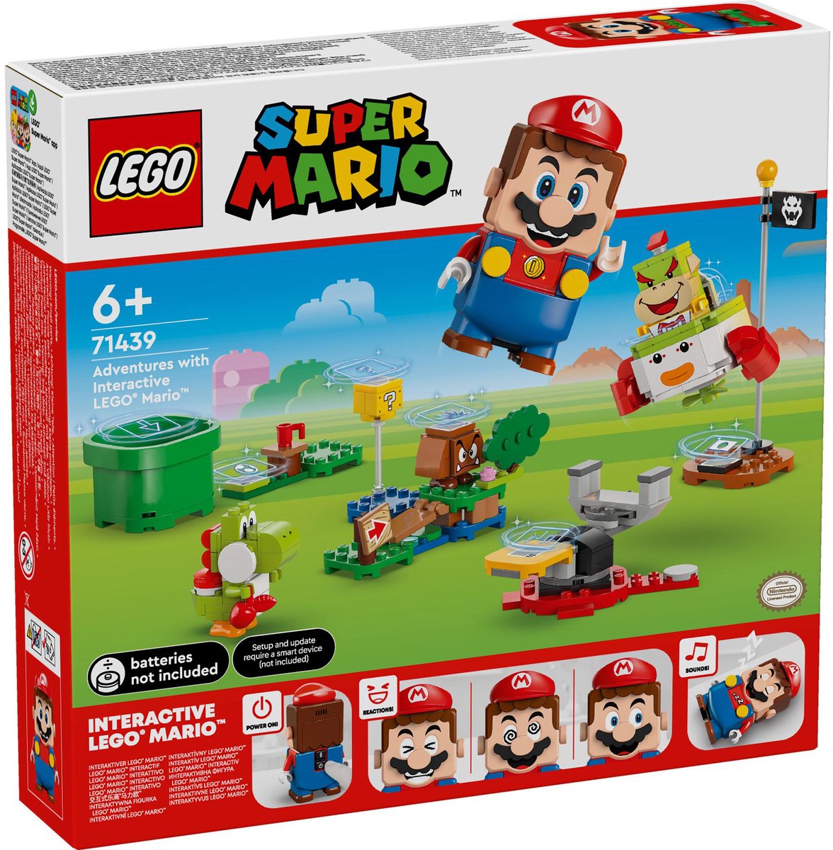 Lego Lego Super Mario 71439 Adventures con Mario interattivo